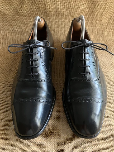 Chaussures Oxford Alden 911 En Cuir Noir - Pointure UK 9 / EU 43 - Occasion Bon état
