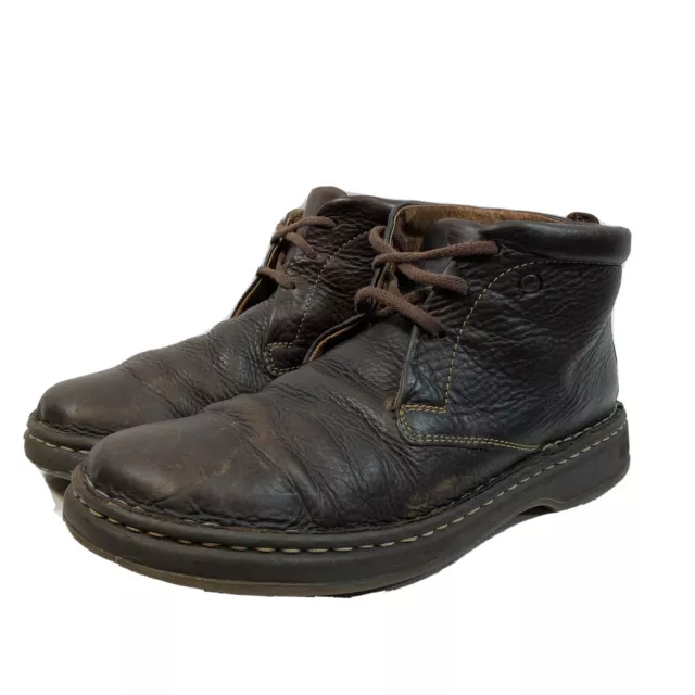 BORN HARRISON SPORT Chukka Boots Brown Leather Desert Boot Men s