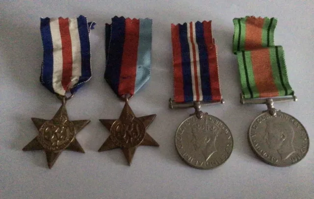 Boxed WW2 R.A.F Medal Group inc. France and German Stars