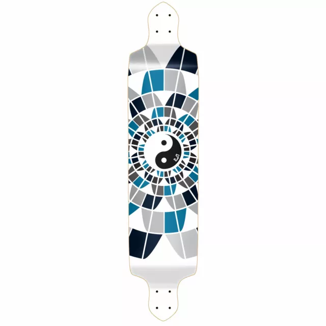 Yocaher Drop Down YingYang Longboard Deck (DECK ONLY)