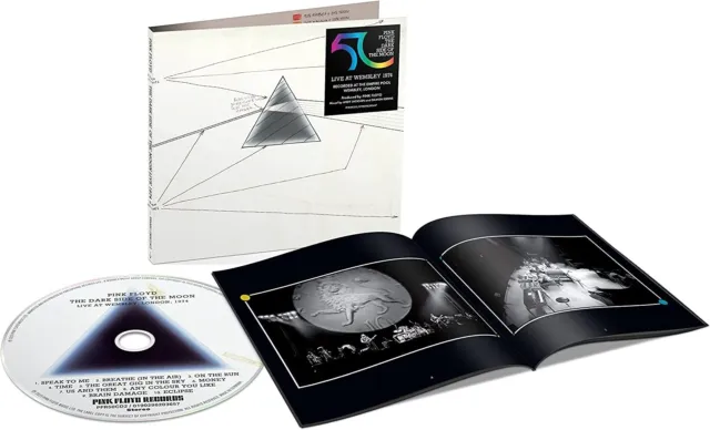 PINK FLOYD - The Dark Side Of The Moon (Live At Wembley 1974 50Th) CD