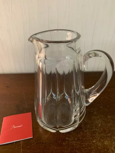 2 Pitchers To Water Large Model Harcourt Crystal Baccarat (Price per Unit