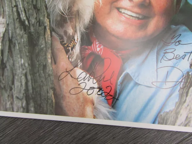 Danny La Rue Drag Legend Singer & Comedian Original Hand Signed Photo 4