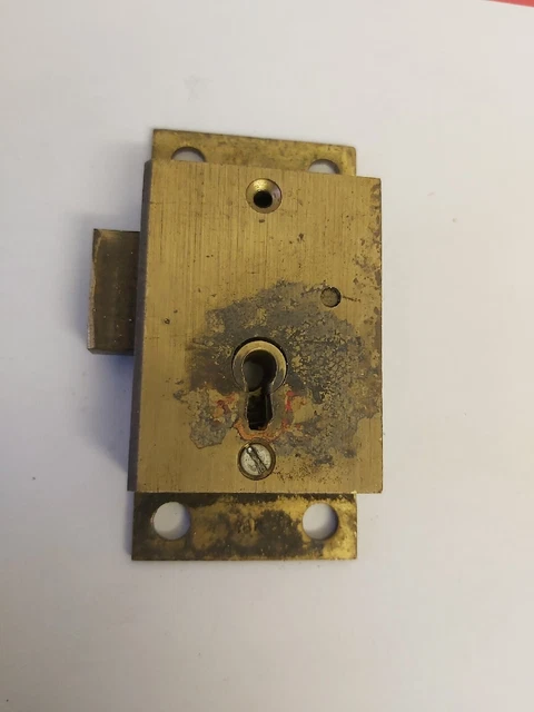 Original Chubb Post Box Lock Lamp Post Box Post office Royal Mail GPO NO keys
