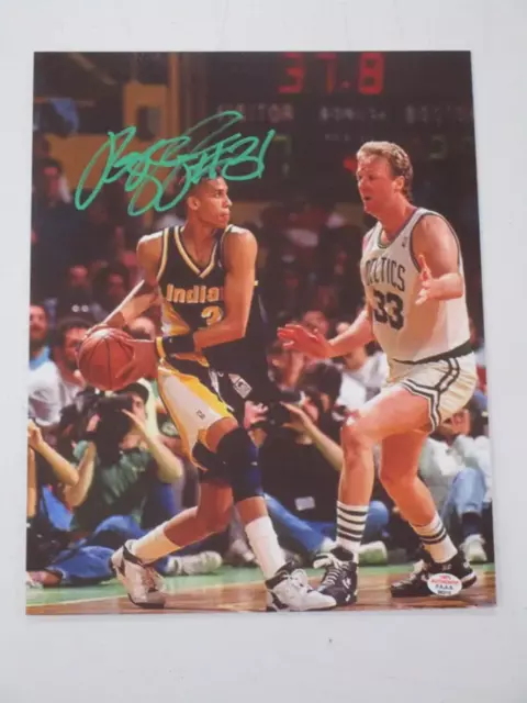 Reggie Miller of the Indiana Pacers signed autographed 8x10 photo PAAS COA 315