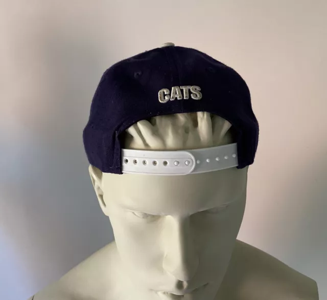 Geelong Cats Cap AFL Official - New Era 9Fifty Snap Back VGC M-L Blue 100% Wool 2