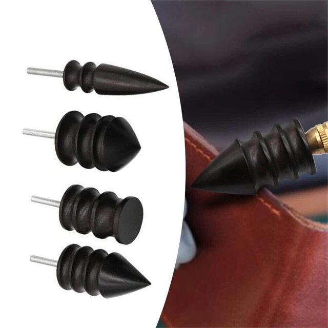 Tête De Polissage Bord Cuir Pour Outil Rotatif - Lissage, Meulage Bois, Artisanat, DIY