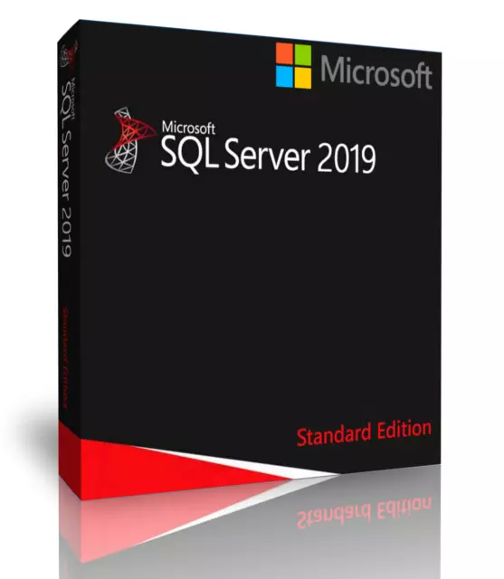 Microsoft SQL Server 2019 Standard with 2 Core License, unlimited User CALs