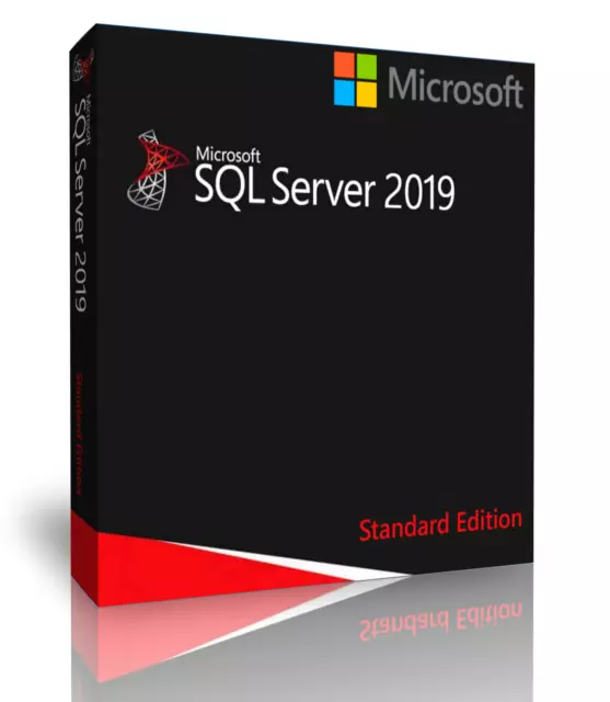 Microsoft SQL Server 2019 Standard with 8 Core License, unlimited User CALs