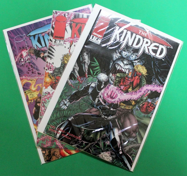 "The Kindred" Lot - 1994 - 3 Issues #1, #2 & #4 - High Grade Image Modern Age