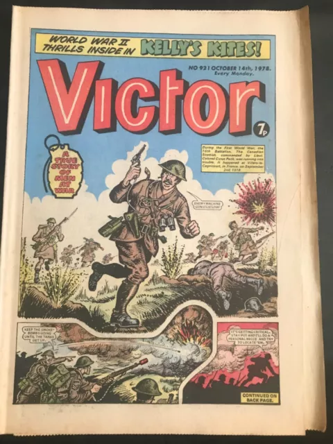 Victor No 921 October 14th 1978 Comic