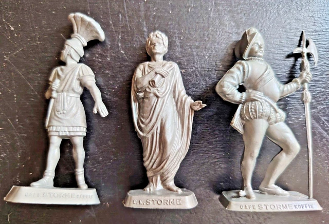 Lot Figurines CAFE MOKAREX MC CAIFFA Thierry La Fronde : Zaharia, Jehan, Judas - Occasion, Collection Vintage
