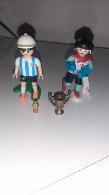 Playmobil Eishockey Hokey Training 5383 U 9508 Nationalspieler Argentinien