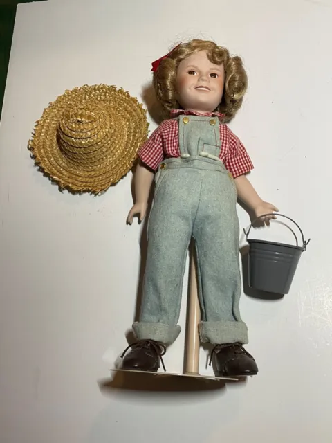 Danbury Mint Shirley Temple Doll Rebecca of Sunnybrook Farm NM