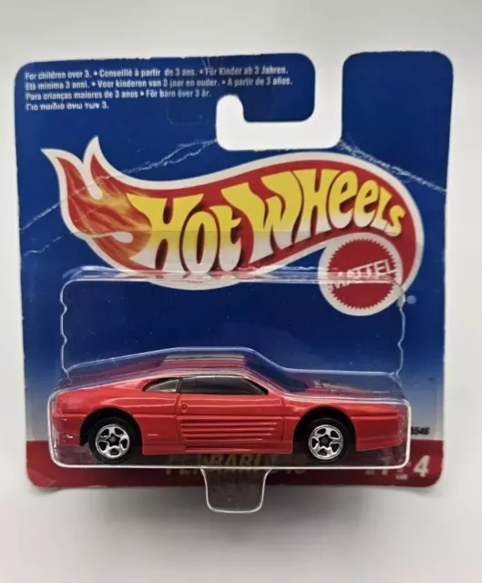 Hot Wheels Ferrari 348 Rosso 1996 95546