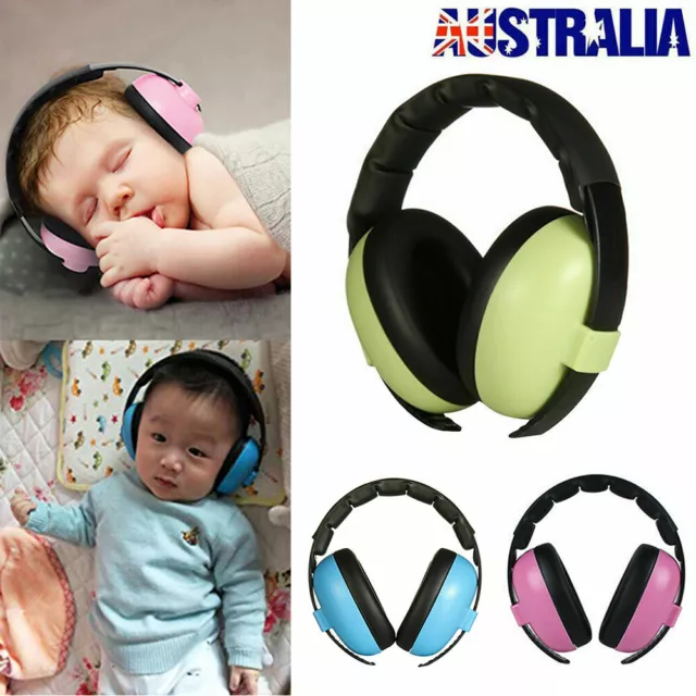 Adjustable Baby Ear Muffs Noise Cancelling Reducing Earmuffs Hearing Protection