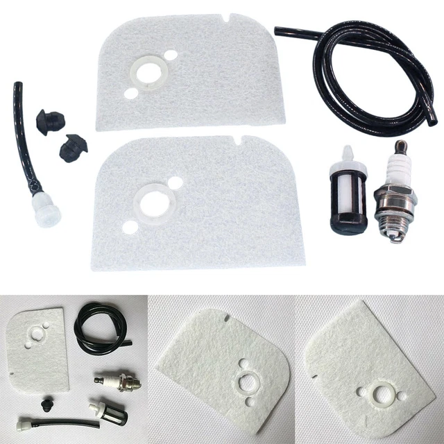 Kettensägen Vergaser Kit - Für Stihl 009 010 011 012 Mit Kraftstoffleitung & Luftfilter