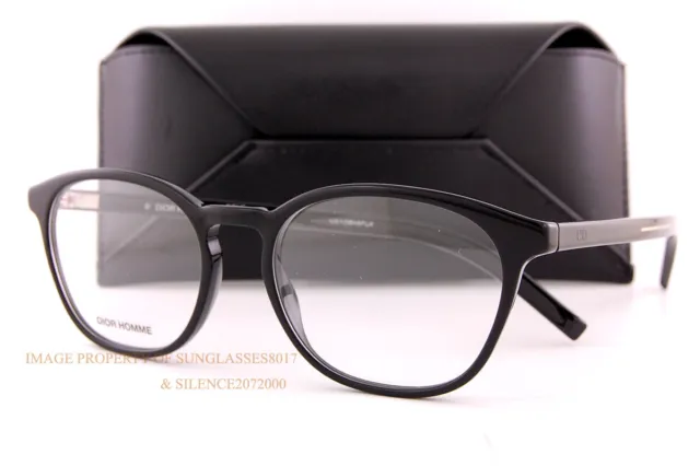 Brand New Christian Dior  Eyeglass Frames BLACKTIE 260 807 Black For Men