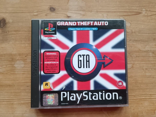 Grand Theft Auto: London 1969 (Sony PlayStation 1, 1999)