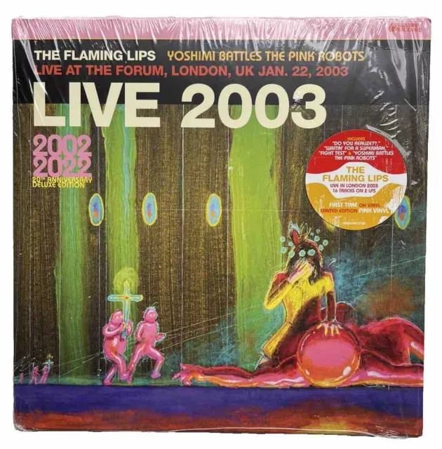 The Flaming Lips – Live At The Forum, London 2023 - 2 x Pink Vinyl LP