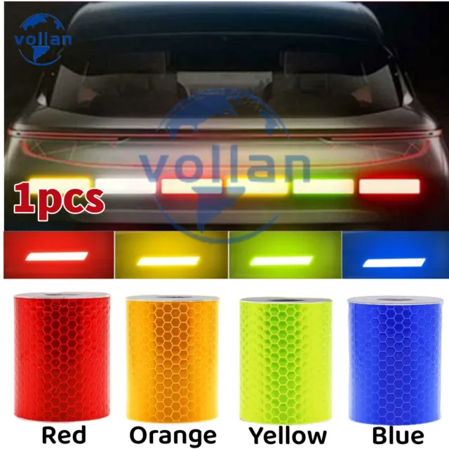 Car Safety Warning Reflective 10' Tape Truck Auto Conspicuity Tape Film Sticker