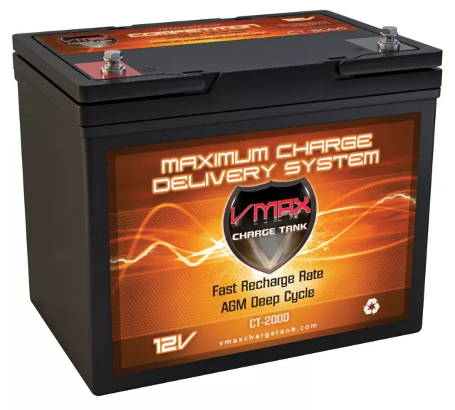VMAX CT2000 car audio amplifier AGM power cell battery for 2000W rms/4000w max