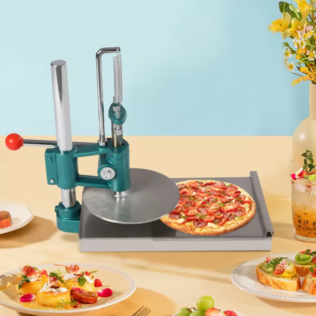Commercial 20cm Hand Pizza Dough Press Machine Manual Dough Flattening Press