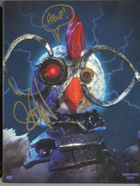 SETH GREEN Hand-Signed "Robot Chicken Season 1 DVD" (2 Discs) (PROOF)