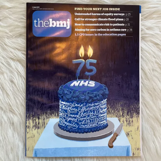 The BMJ Magazines July 2023 Magazines x 5 British Medical Journal Chronic Pain 3