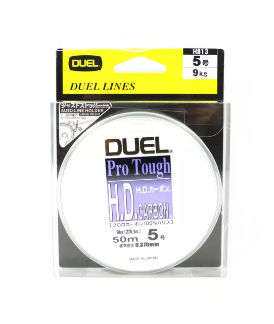 Yo Zuri Duel H.D Pro Tough Leader Fluorocarbon 50m Size 5 20lb H813 (7726)