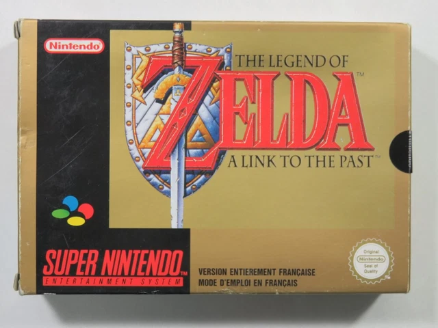 The Legend Of Zelda - A Link To The Past Super Nintendo (Snes) Pal-Sfra (Complet