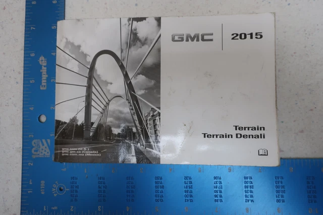 2015 15 Gmc Terrain Denali Owner's Manual Book Free Ship Om527