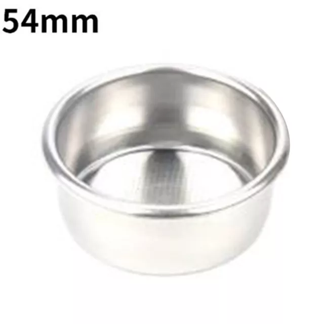 1x Stainless Steel Double 2 Cup Filter Basket Tank,For-Breville 54mm Portafilter