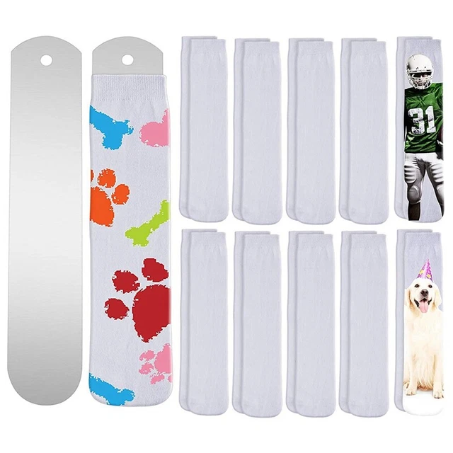 Blanke Sublimations Socke Bedruckbare Sport Socke mit Farbe Sublimations SocD1S8