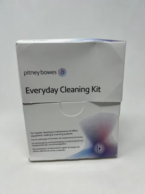 Pitney Bowes Everyday Cleaning Pack w/ Dust Removers, Surface Cleaner, Wipes