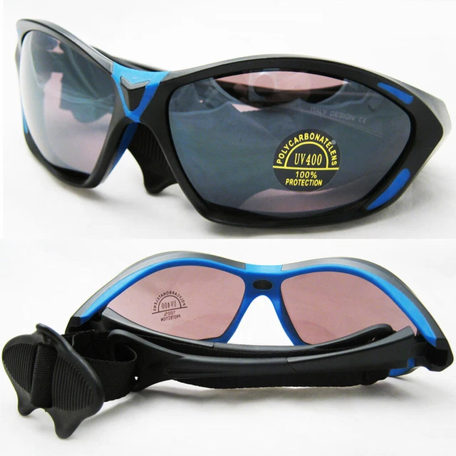 Kitesurfing Kiteboarding Men Sunglasses Lenses Water Sports UV400 Fashion Blue