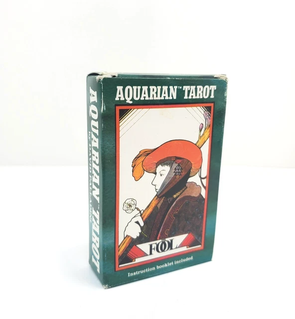 VINTAGE 1970 AQUARIAN Tarot Deck 