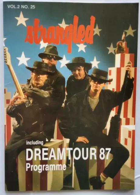 Strangled March 1987 The Stranglers Dreamtour 87 Programme The Dream Vol 2 No 25