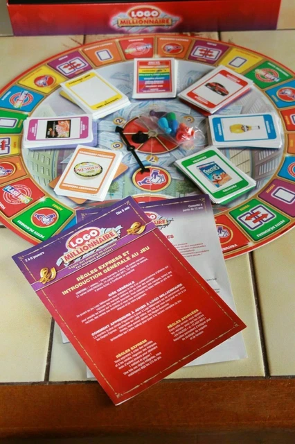 Jeu De Société Le Jeu Du Logo Et Des Marques Lansay - Version N°5, Occasion Très Bon état