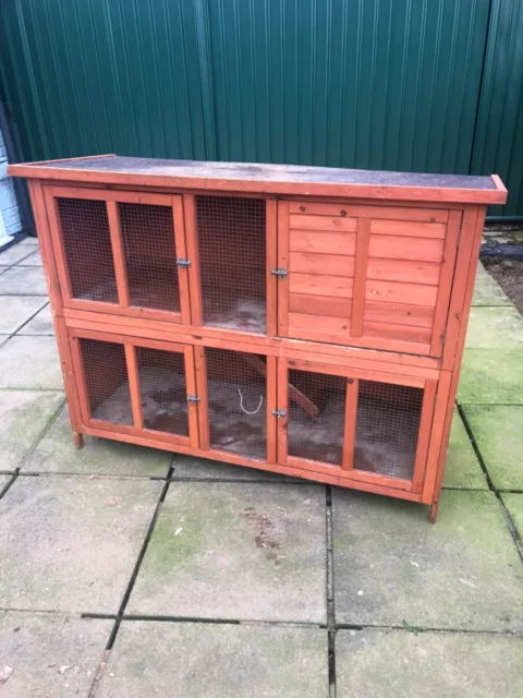 PETS AT HOME 5ft Bluebell Hideaway Guinea pig Rabbit hutch