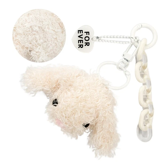 Dolls Puppy Keys Chain Backpack Pendant for Birthday Christmas Party Gift 2