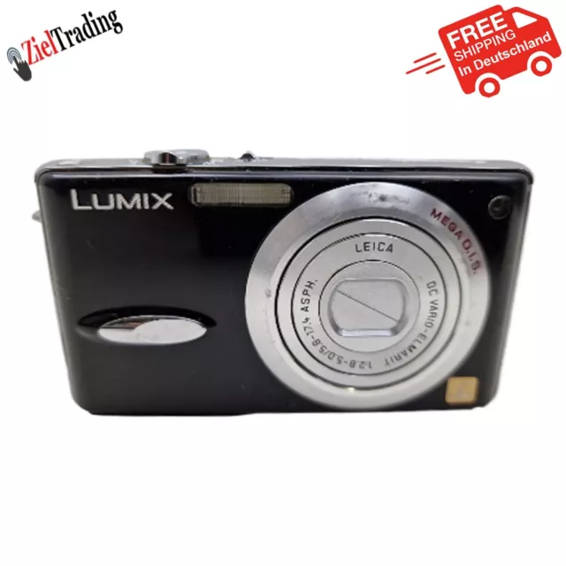 Panasonic LUMIX DMC-FX8 5,0-MP Digitalkamera Schwarz