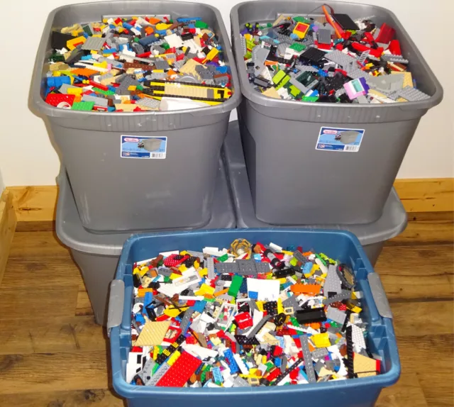 LEGO 1 Pound 🧱BUY 9 LBS GET 3 LBS FREE OR BUY 5 GET 1 🧱Bulk Pieces Lot Bricks