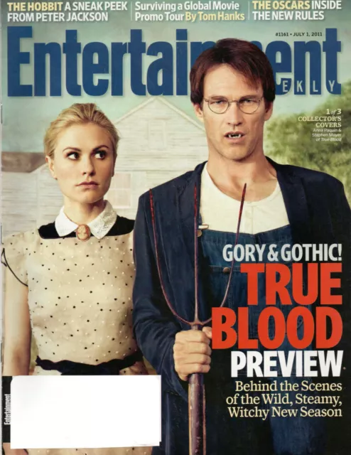 Entertainment Weekly Magazine July 1 2011 Anna Paquin Stephen Moyer True Blood