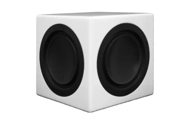 EarthquakeSound MiniMe-P63-W 6.5" Powered Sub Dual Passive Radiators B-STOCK