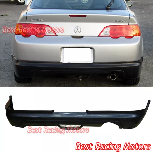 For 2002-2004 Acura RSX 2dr Mu-gen Style Rear Bumper Lip (Urethane)