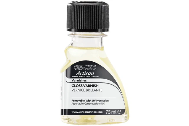 Barniz brillo artesanal Winsor and Newton - 75 ml