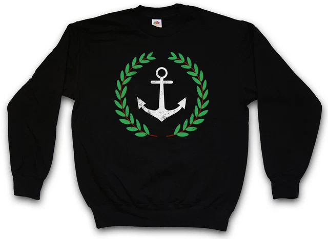 ANCHOR AND WREATH SWEATSHIRT PULLOVER SWEATER Pablo TV Series Escobar Narcos