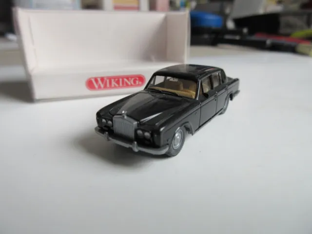 Wiking 1:87- 8370214 Rolls Royce Silvershadow, schwarz, unbespielt !!!