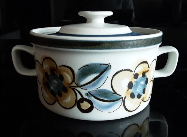 Vintage 1960's Casserole Dish Stavanger Flint Norway Ildfast